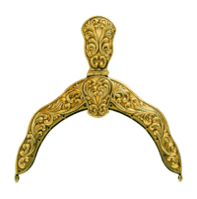 Hovedbilde Veskelås, forgylt