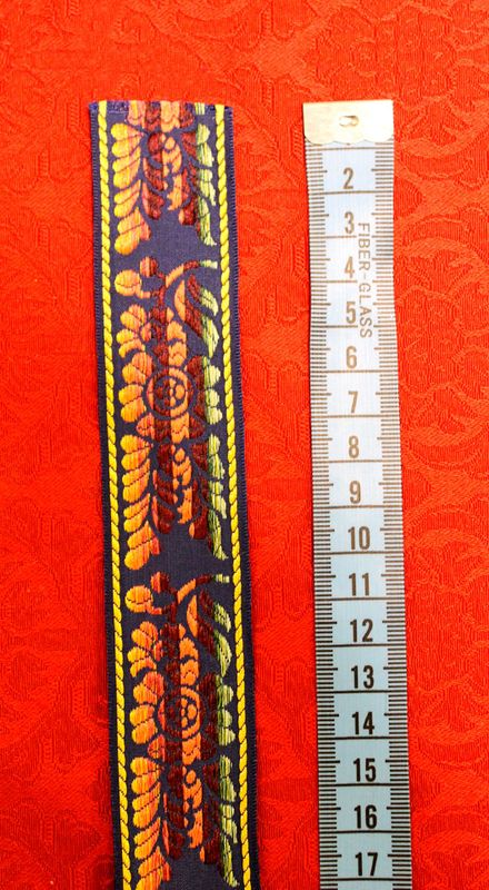 Florakvaring blå 25 mm