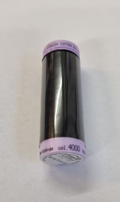 Mettler Silk-Finish cotton nr.50 Sort
