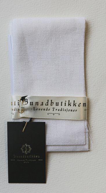 Hovedbilde  10 trd 10 cm bleket tellelin