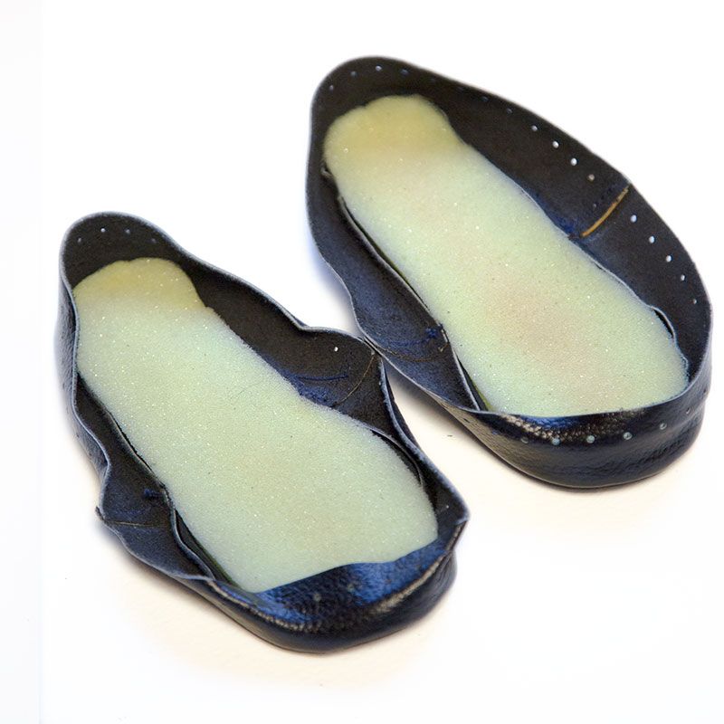 Lærsåler str 24/25