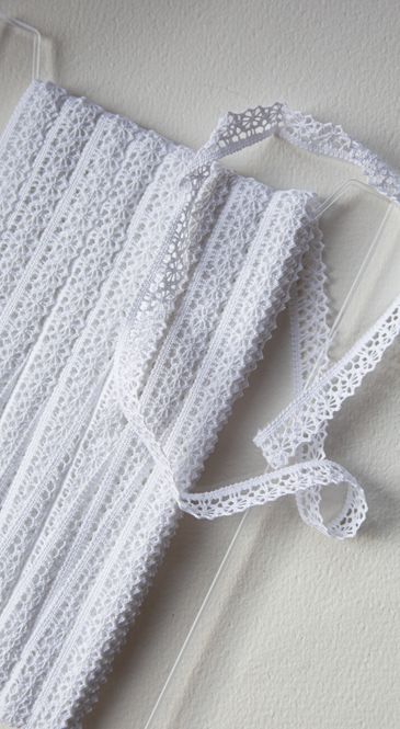 Hovedbilde Heklet Blonde, 15 mm bomull