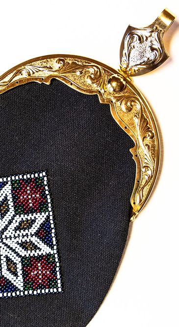 Hovedbilde Veskelås, forgylt 348600