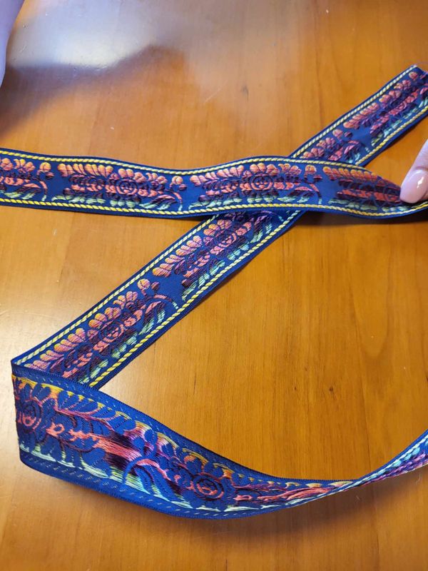 Florakvaring blå 25 mm