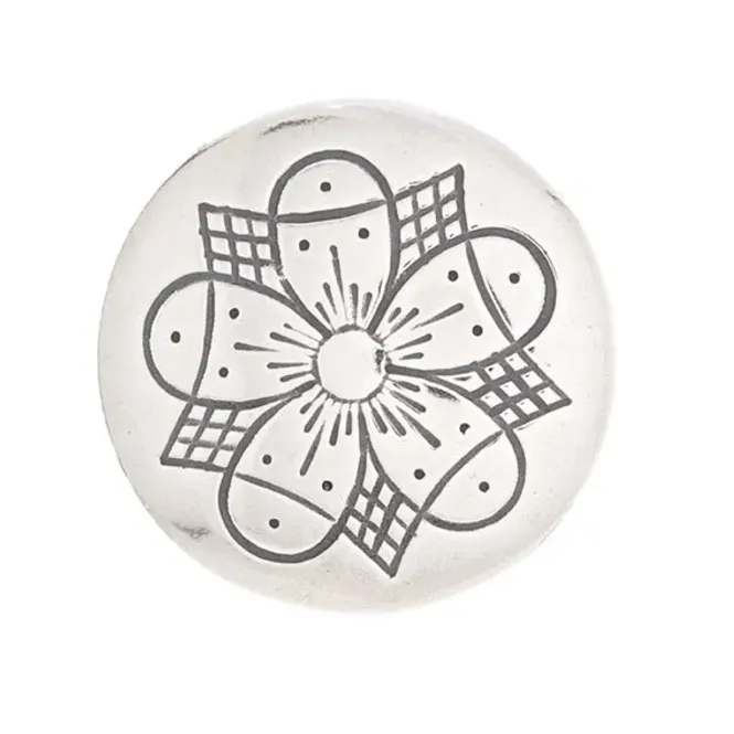 Hovedbilde Knapp Buskerud 581 108 kløver, oksidert, lang ...