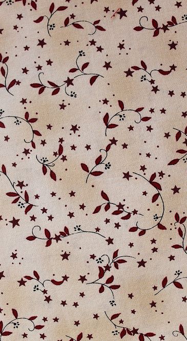 Hovedbilde Bomullslerret Beige med oker mønster 200x100