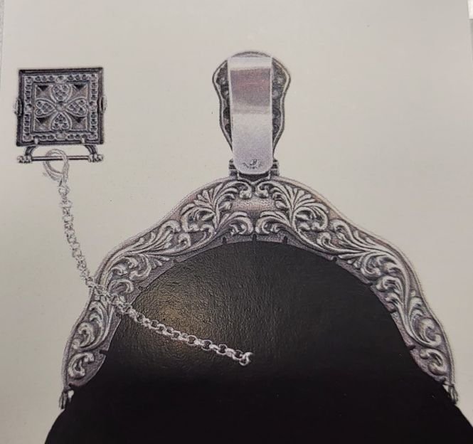 Hovedbilde Sikringslenke til veskelås 398100, oks.