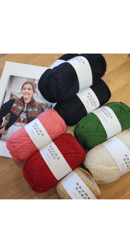 Bunadstrikk strikkepakke  modell 