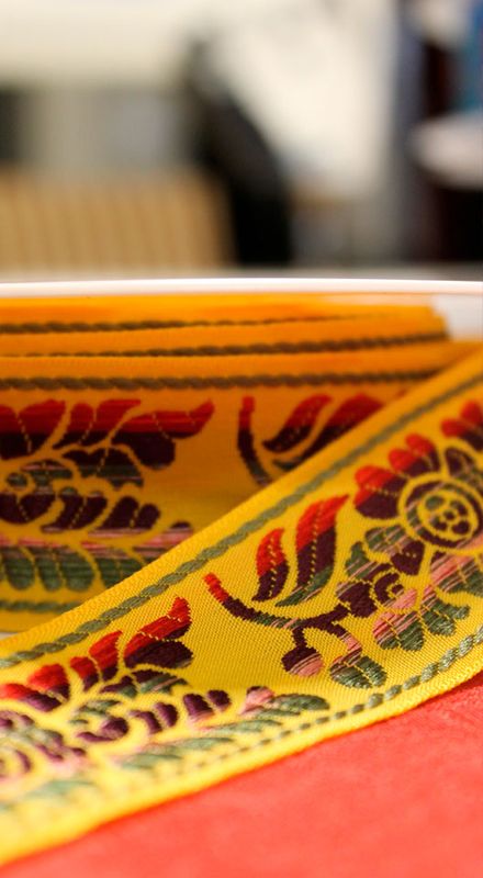 Florakvaring gul 25 mm