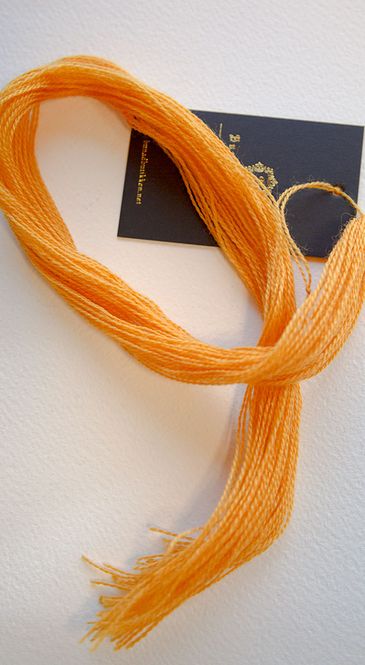 Hovedbilde Hifa Huldra brodergarn  Maisgul fargenr 8033