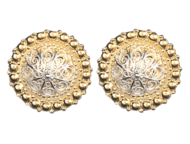 Hovedbilde Borenåler 056506 forgylt/hvit 31 mm