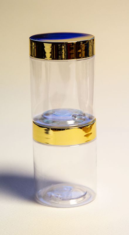 Oppbevaringsboks til perler høy 2pk